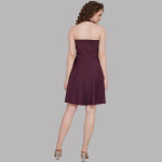 Halter Neck Fit & Flare Dress